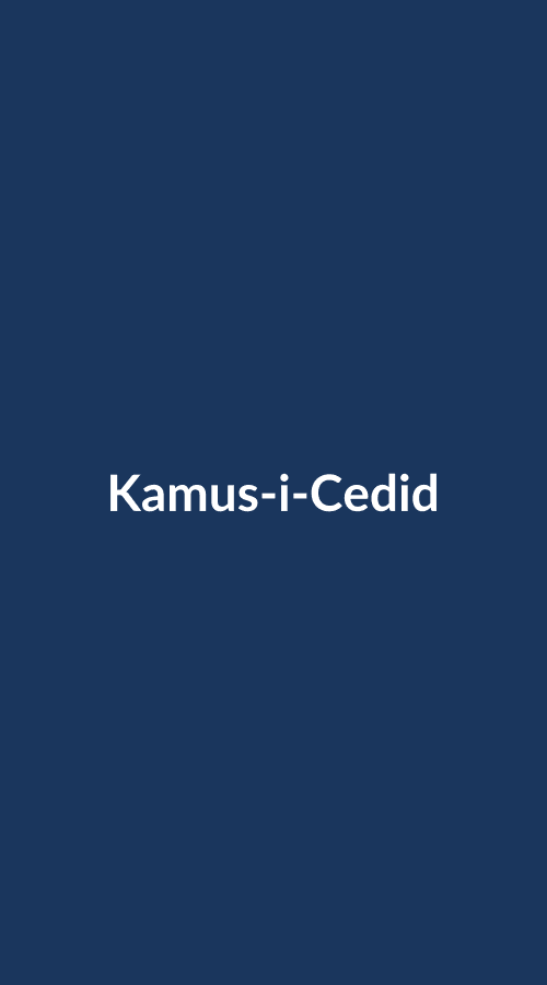 Kâmus-ı Cedîd App Mockup